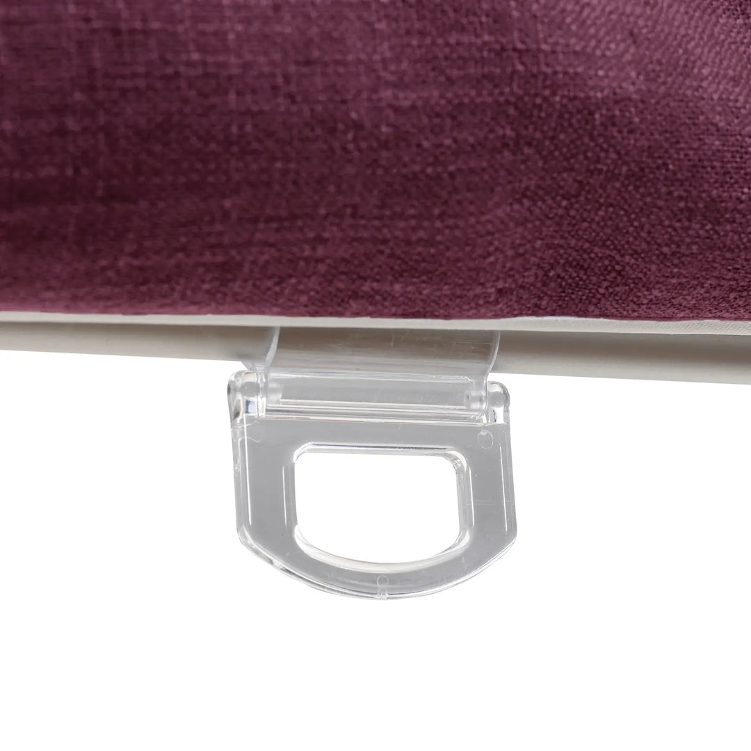 Tallis Linen Plain Roman Shade Cordless