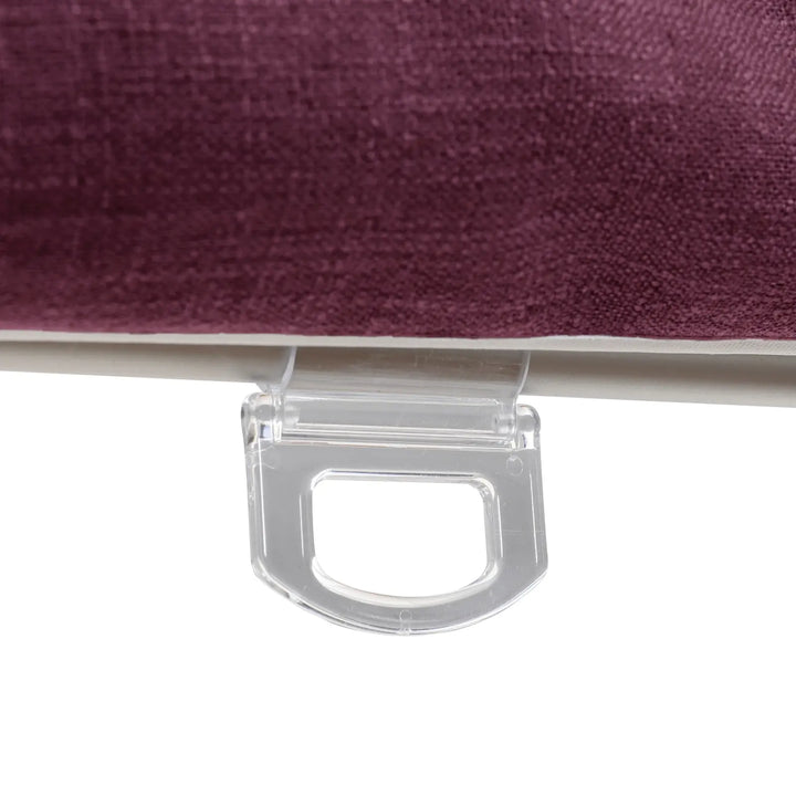 Tallis Linen Plain Roman Shade Cordless