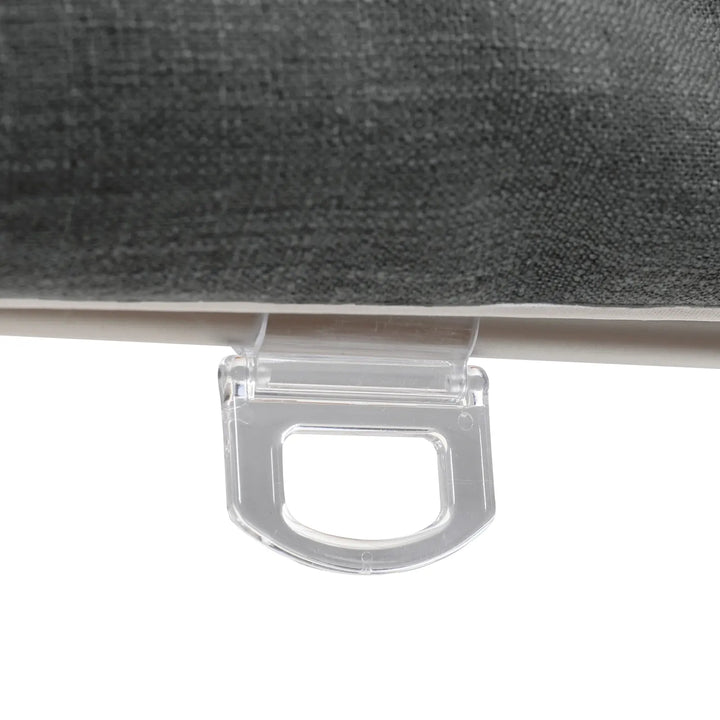 Tallis Linen Plain Roman Shade Cordless