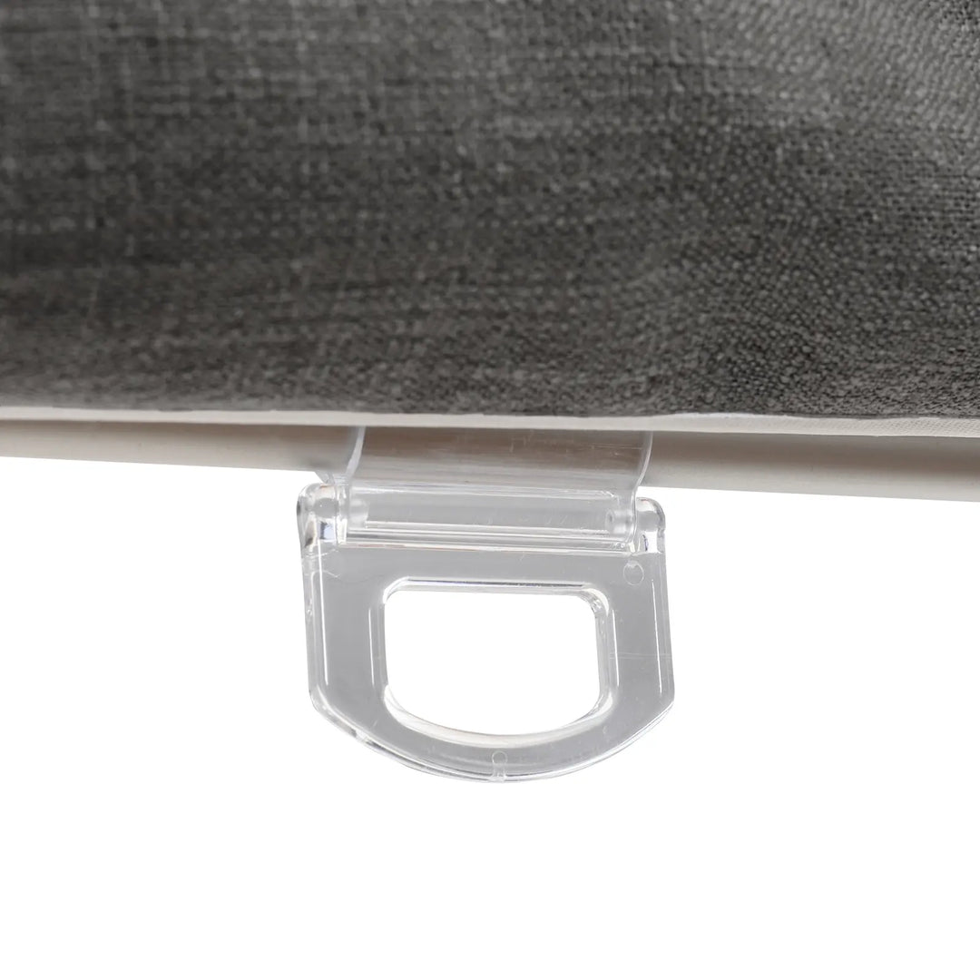 Tallis Linen Plain Roman Shade Cordless