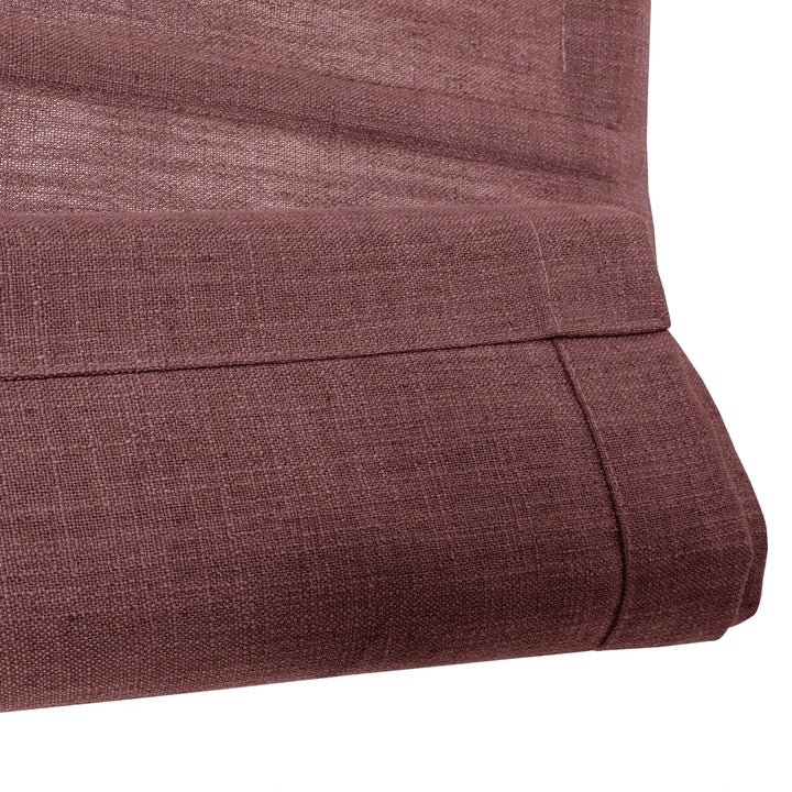 Tallis Linen Plain Roman Shade Cordless