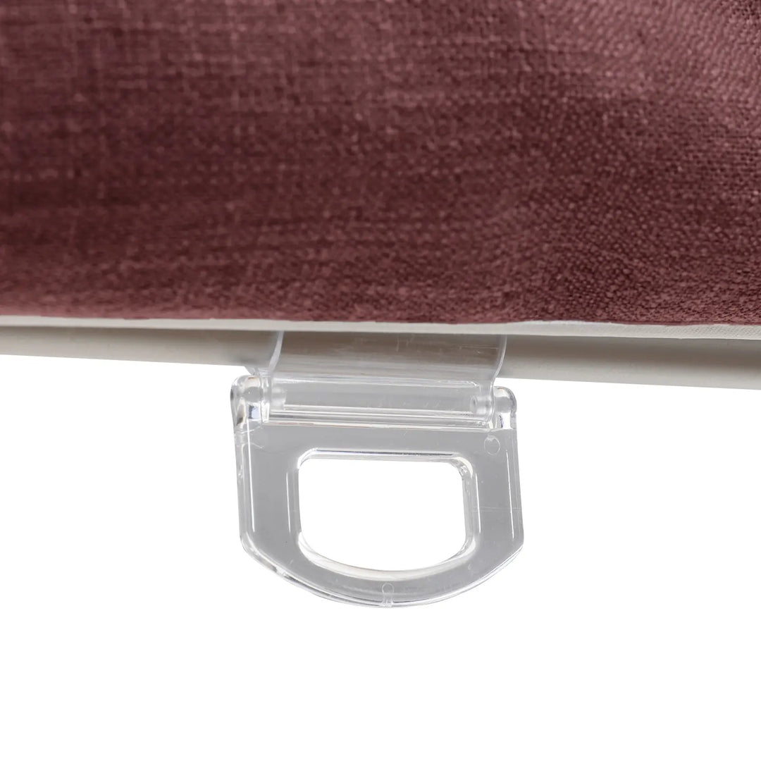 Tallis Linen Plain Roman Shade Cordless