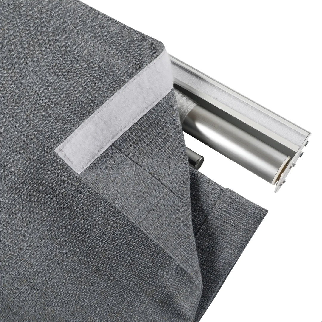 Tallis Linen Plain Roman Shade Cordless