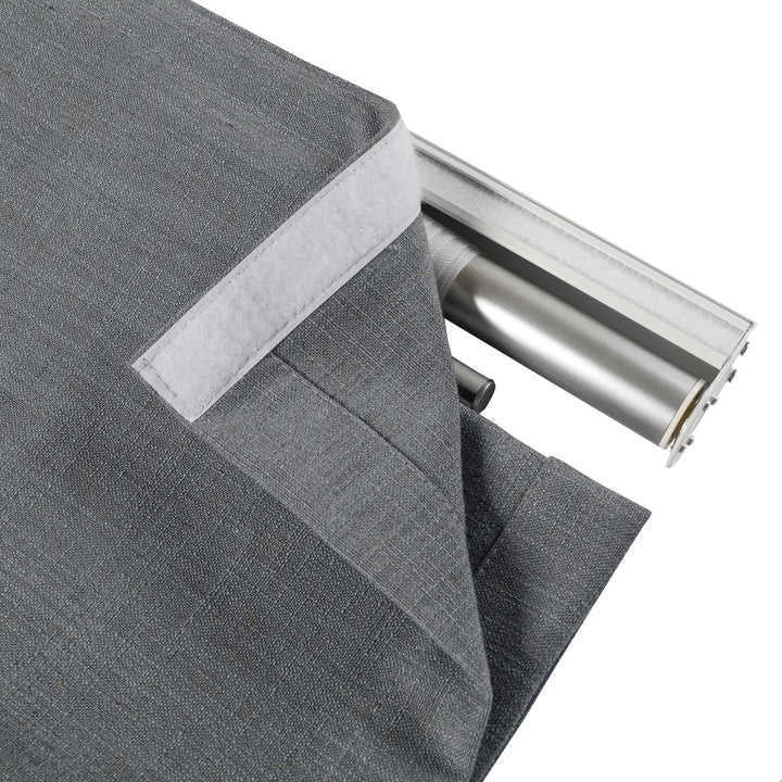 Tallis Linen Plain Roman Shade Cordless