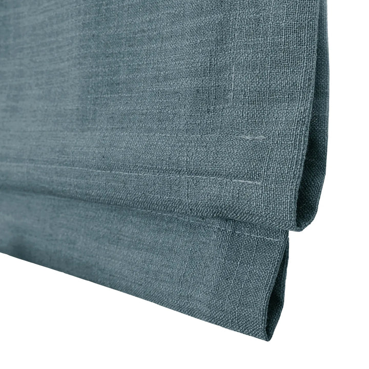 Tallis Linen Plain Roman Shade Cordless