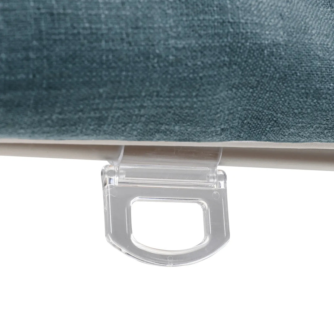 Tallis Linen Plain Roman Shade Cordless