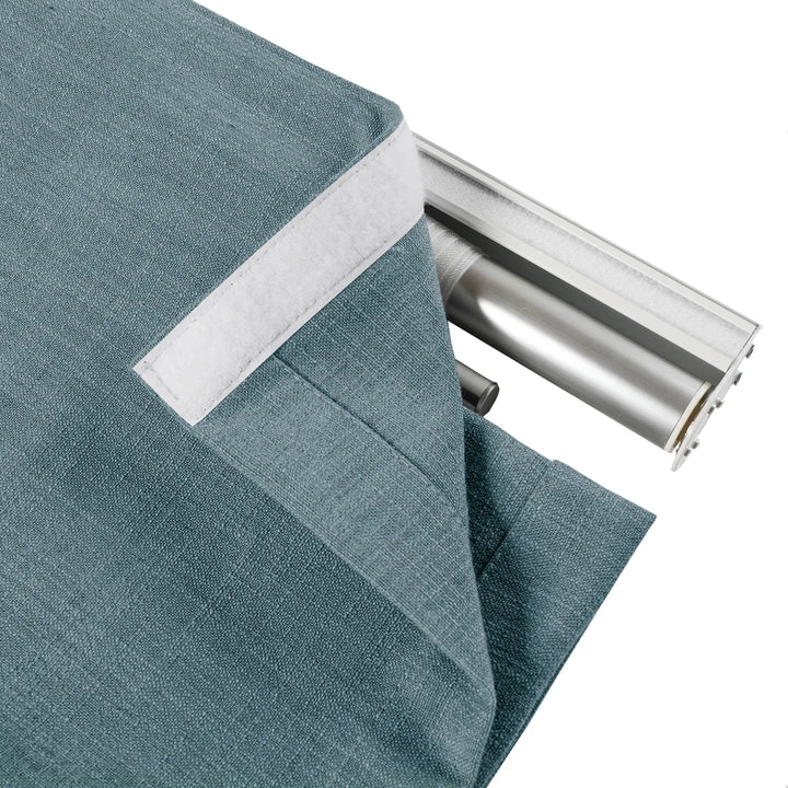 Tallis Linen Plain Roman Shade Cordless