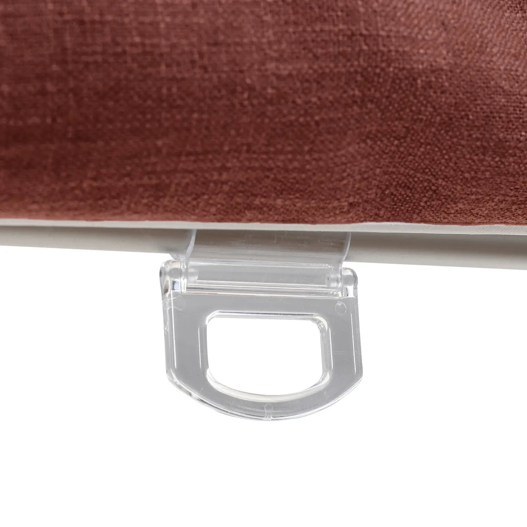 Tallis Linen Plain Roman Shade Cordless