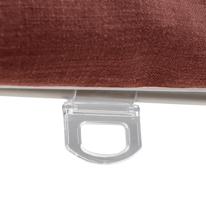 Tallis Linen Plain Roman Shade Cordless