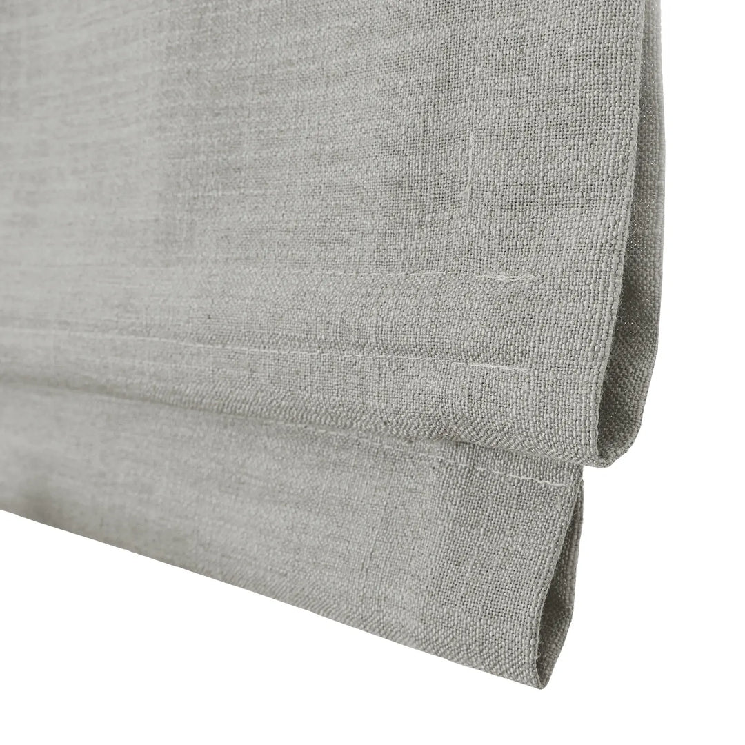 Tallis Linen Plain Roman Shade Cordless
