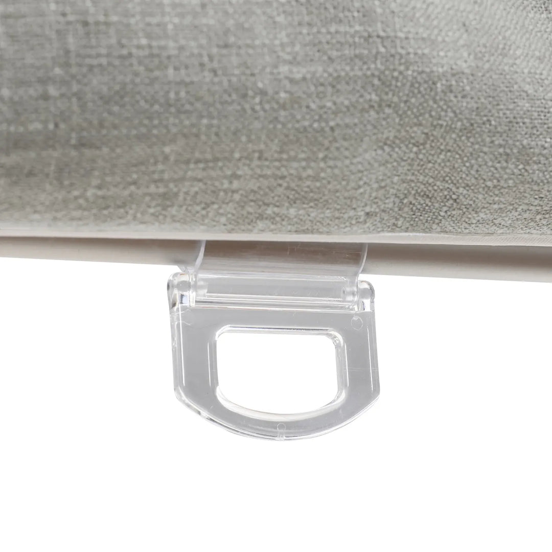 Tallis Linen Plain Roman Shade Cordless