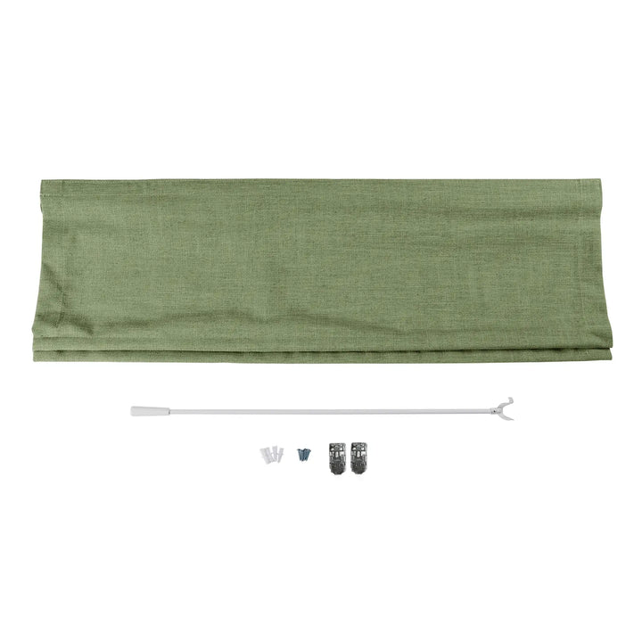 Tallis Linen Plain Roman Shade Cordless