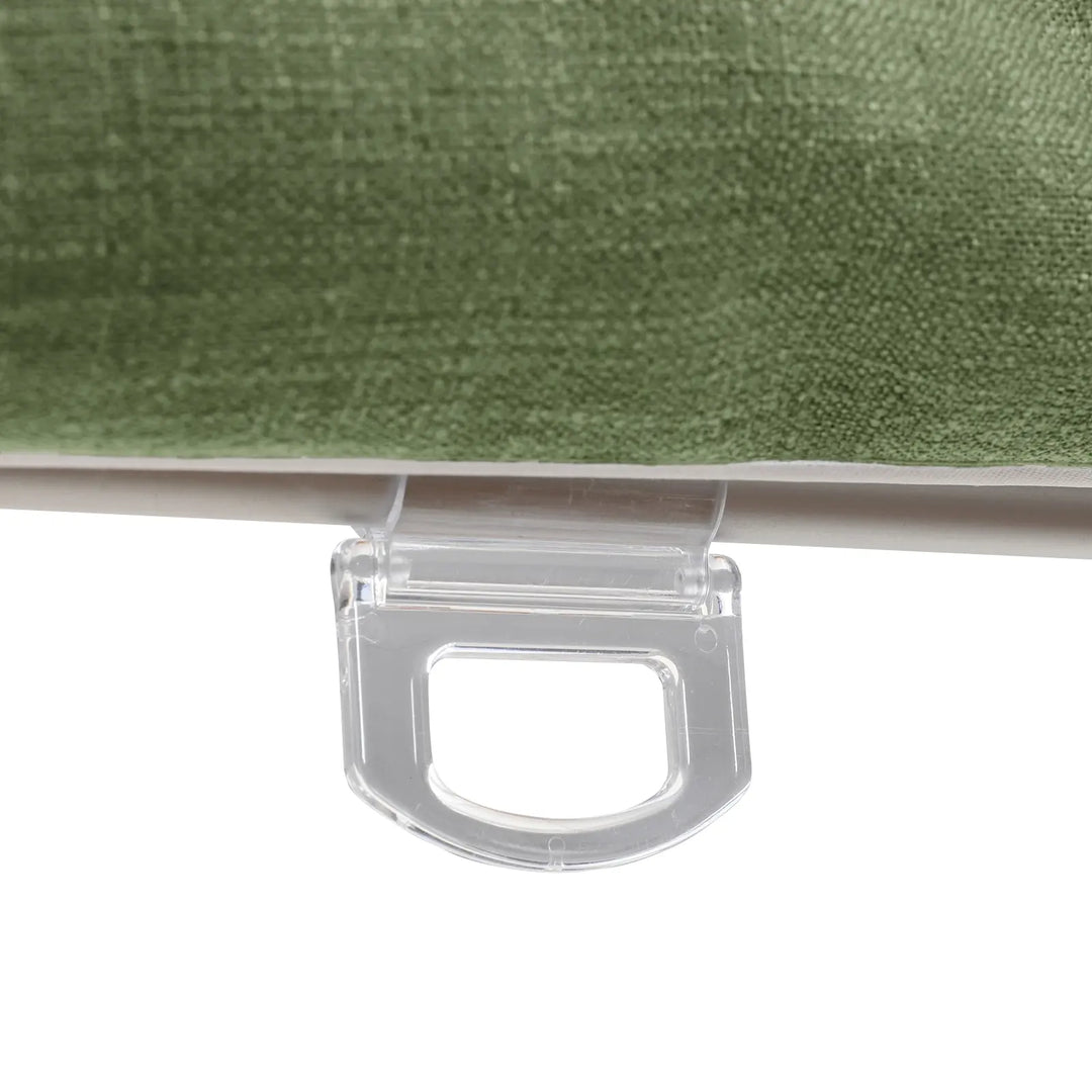 Tallis Linen Plain Roman Shade Cordless