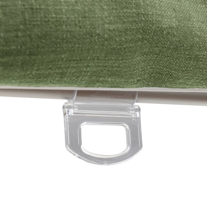 Tallis Linen Plain Roman Shade Cordless