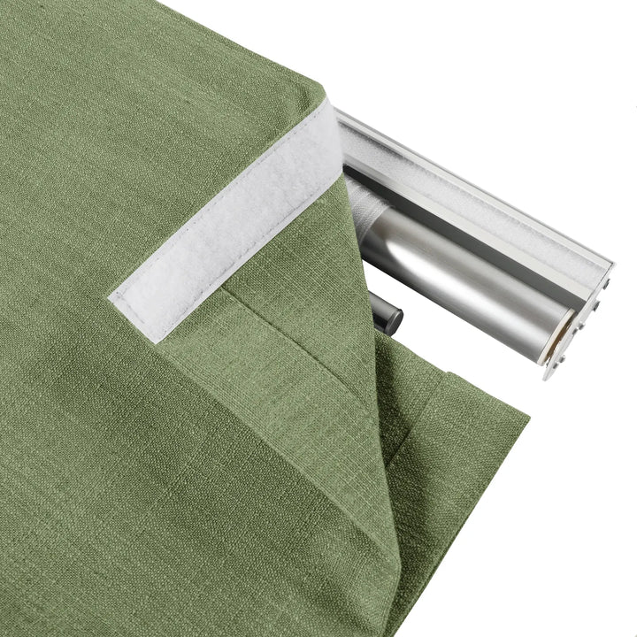 Tallis Linen Plain Roman Shade Cordless