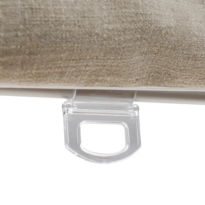 Tallis Linen Plain Roman Shade Cordless