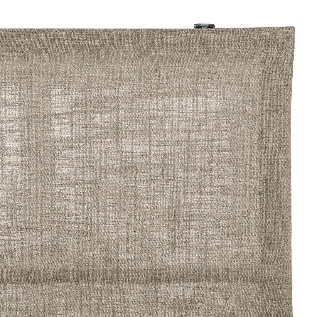 Tallis Linen Plain Roman Shade Cordless