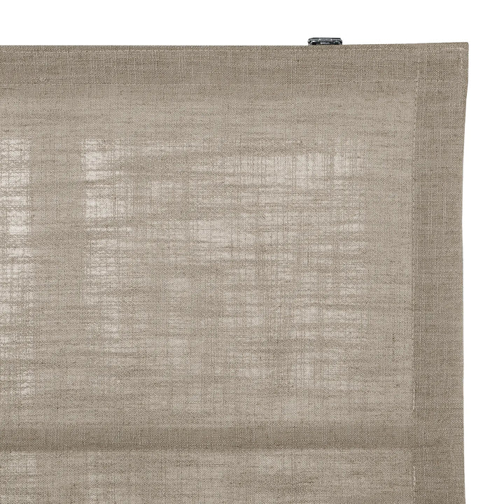 Tallis Linen Plain Roman Shade Cordless