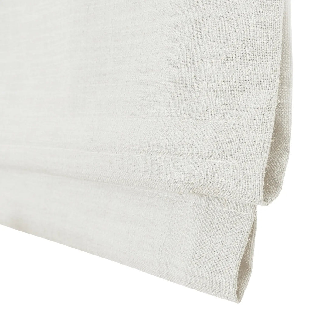 Tallis Linen Plain Roman Shade Cordless