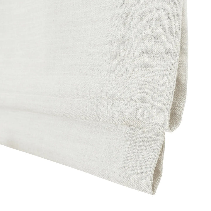 Tallis Linen Plain Roman Shade Cordless