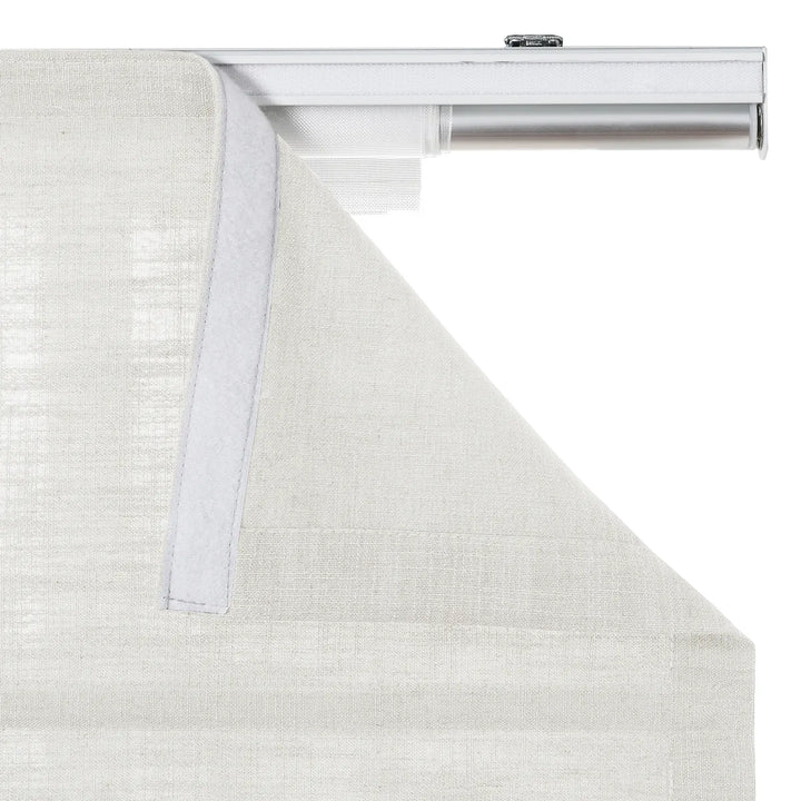 Tallis Linen Plain Roman Shade Cordless