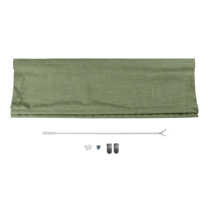 Tallis Linen Plain Roman Shade Cordless