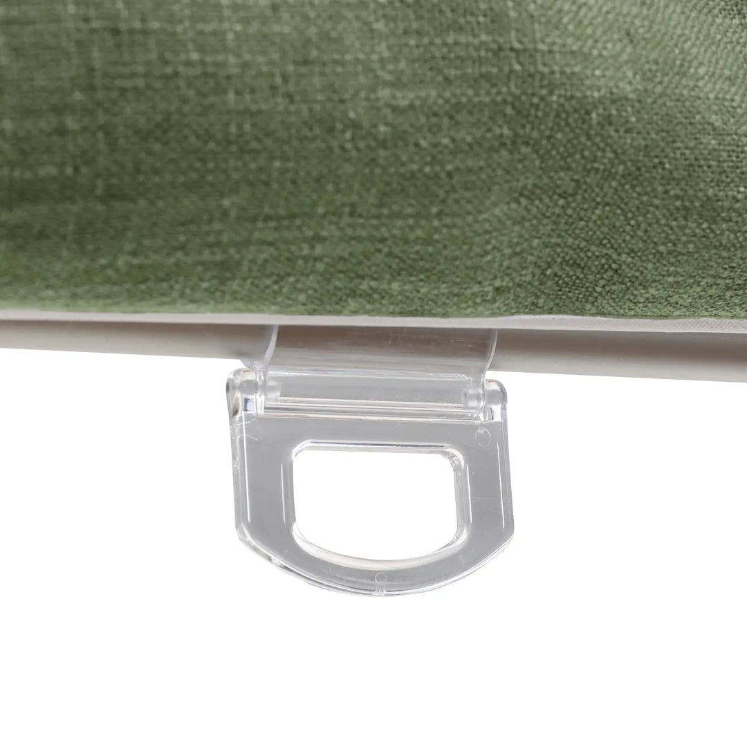 Tallis Linen Plain Roman Shade Cordless