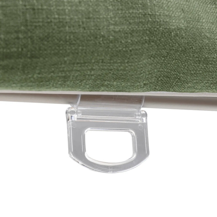 Tallis Linen Plain Roman Shade Cordless