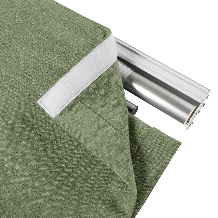 Tallis Linen Plain Roman Shade Cordless