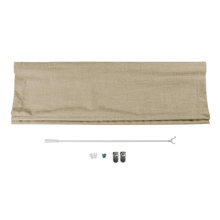 Tallis Linen Plain Roman Shade Cordless