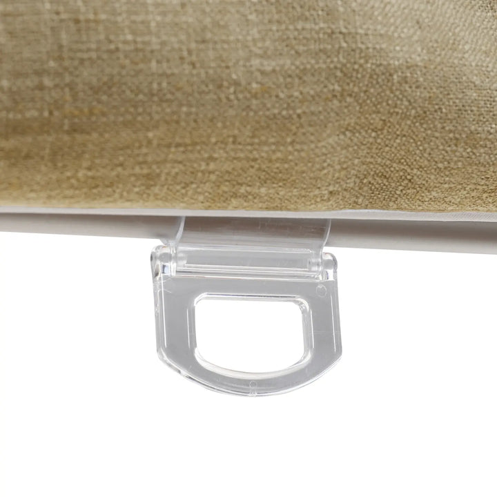 Tallis Linen Plain Roman Shade Cordless