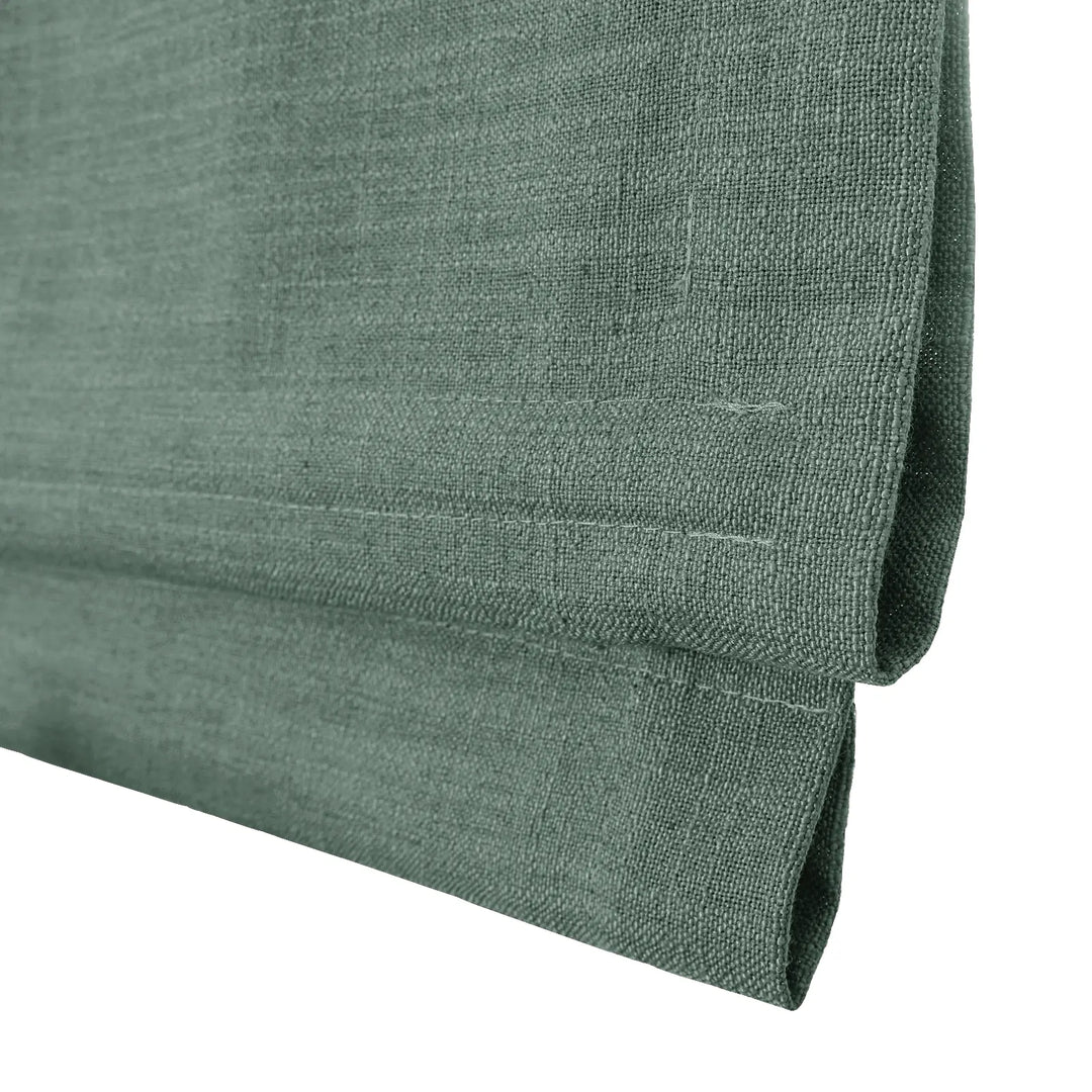 Tallis Linen Plain Roman Shade Cordless