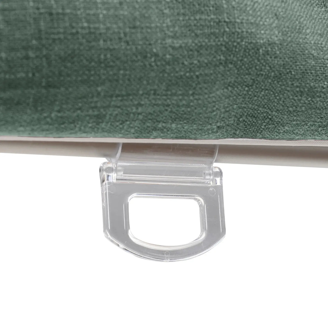 Tallis Linen Plain Roman Shade Cordless