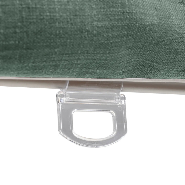 Tallis Linen Plain Roman Shade Cordless