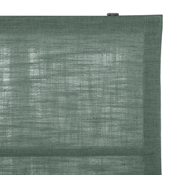 Tallis Linen Plain Roman Shade Cordless