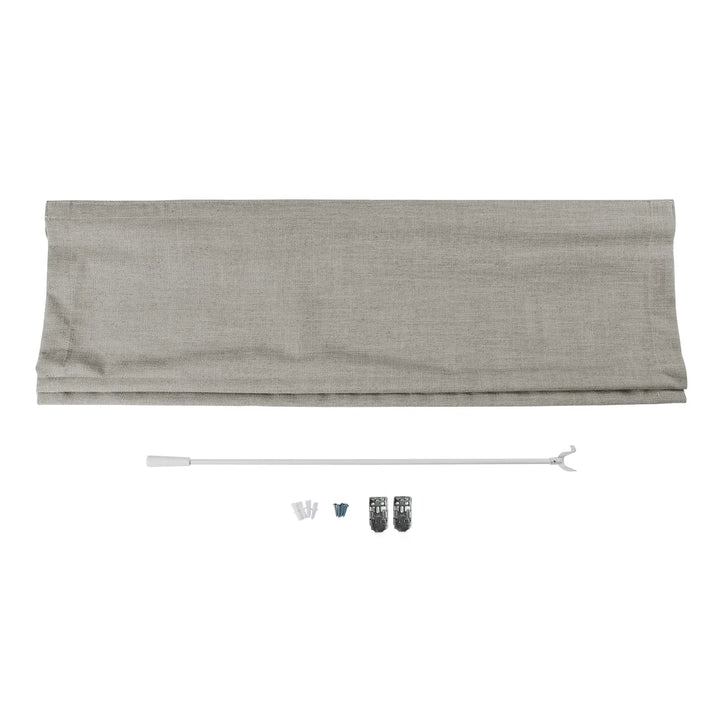 Tallis Linen Plain Roman Shade Cordless