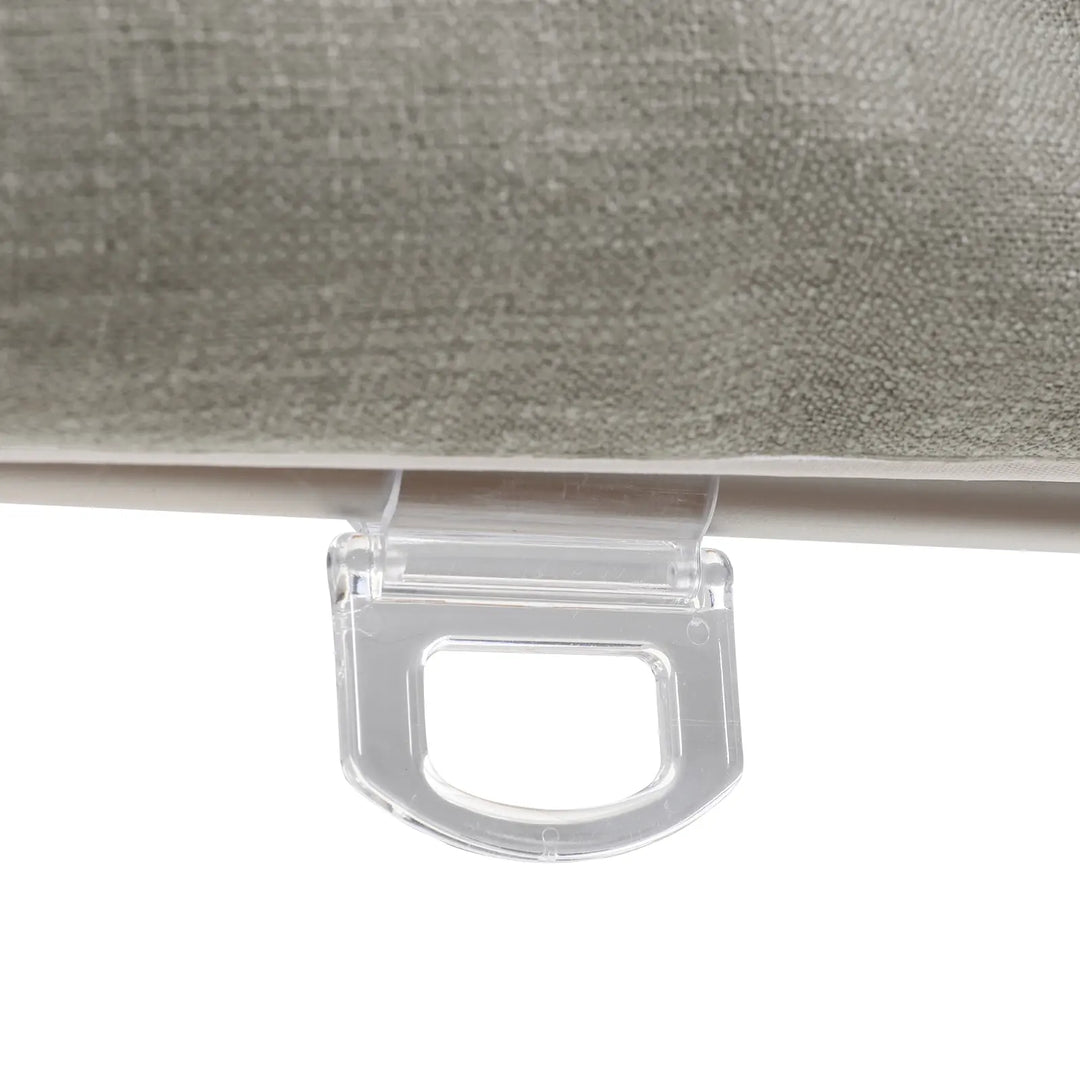 Tallis Linen Plain Roman Shade Cordless