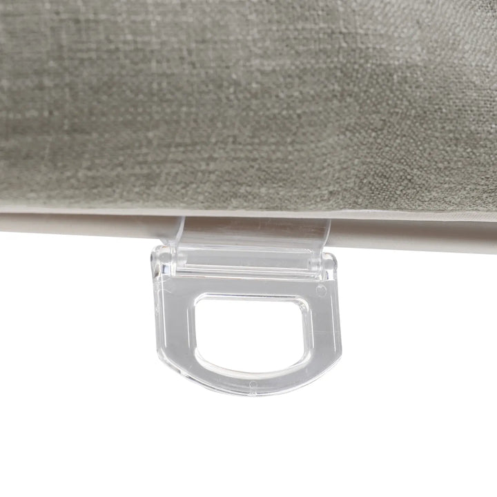 Tallis Linen Plain Roman Shade Cordless