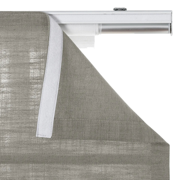 Tallis Linen Plain Roman Shade Cordless