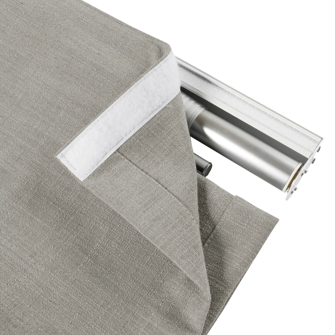 Tallis Linen Plain Roman Shade Cordless