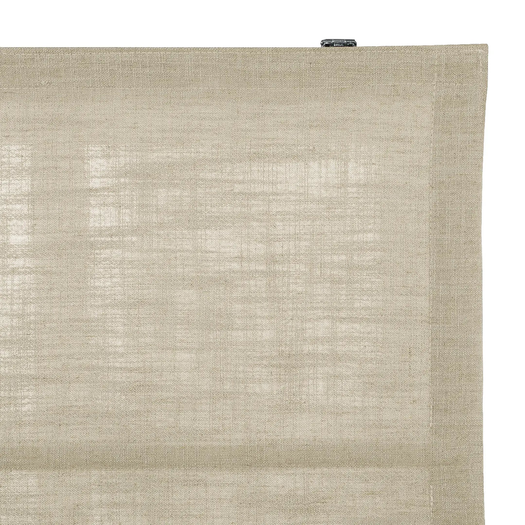Tallis Linen Plain Roman Shade Cordless