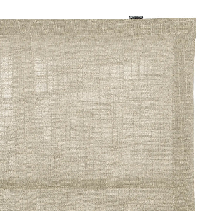 Tallis Linen Plain Roman Shade Cordless