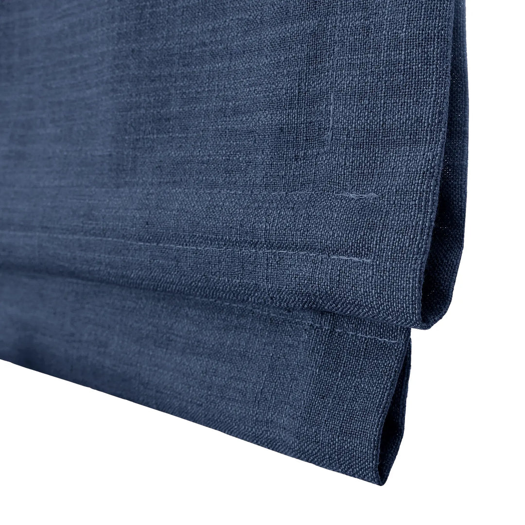 Tallis Linen Plain Roman Shade Cordless
