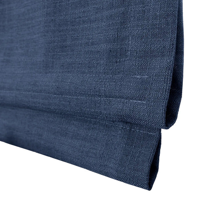 Tallis Linen Plain Roman Shade Cordless