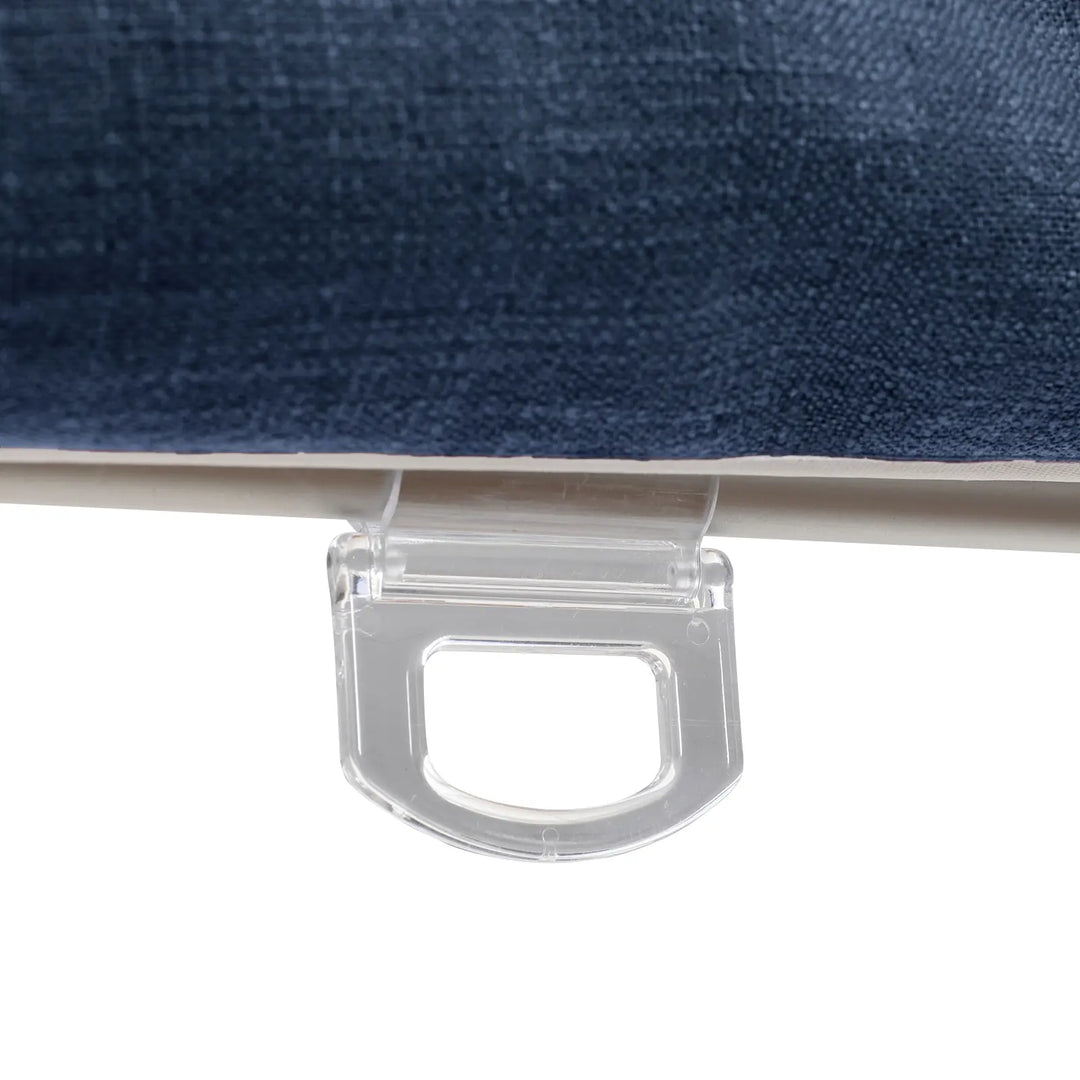 Tallis Linen Plain Roman Shade Cordless