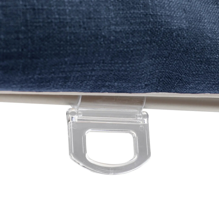 Tallis Linen Plain Roman Shade Cordless