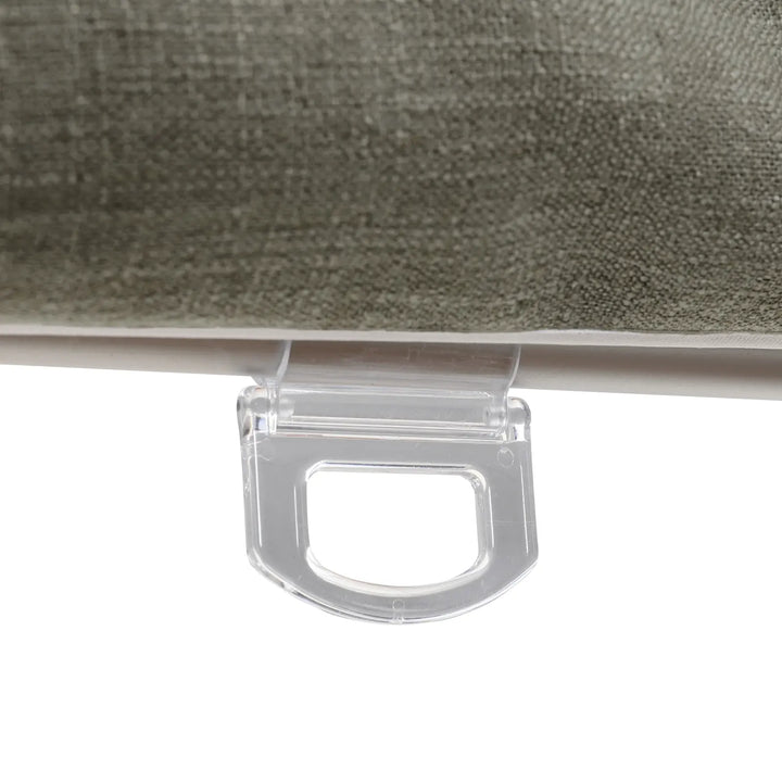 Tallis Linen Plain Roman Shade Cordless