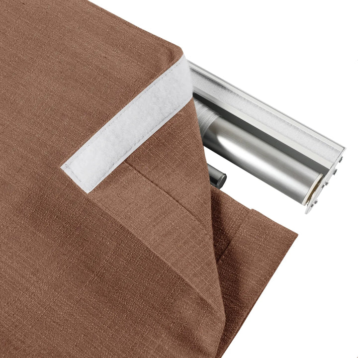 Tallis Linen Plain Roman Shade Cordless