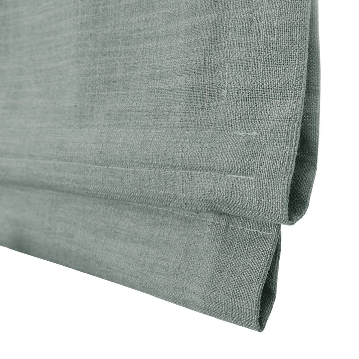 Tallis Linen Plain Roman Shade Cordless