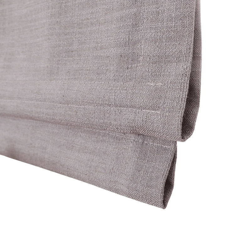 Tallis Linen Plain Roman Shade Cordless